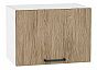 Шкаф верхний горизонтальный Флэт Natural Casella Oak 2S/Белый 358*500*318