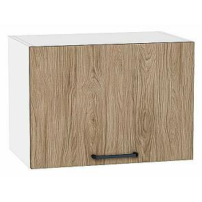 Шкаф верхний горизонтальный Флэт Natural Casella Oak 2S/Белый 358*500*318