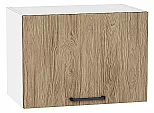 Шкаф верхний горизонтальный Флэт Natural Casella Oak 2S/Белый 358*500*318