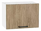 Шкаф верхний горизонтальный Флэт Natural Casella Oak 2S/Белый 358*500*318