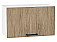 Шкаф верхний горизонтальный Флэт Natural Casella Oak 2S/Белый 358*600*318