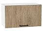 Шкаф верхний горизонтальный Флэт Natural Casella Oak 2S/Белый 358*600*318