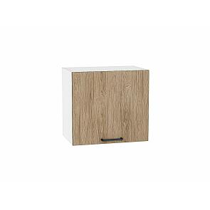 Шкаф верхний горизонтальный Флэт Natural Casella Oak 2S/Белый 458*500*318