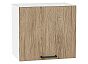 Шкаф верхний горизонтальный Флэт Natural Casella Oak 2S/Белый 458*500*318