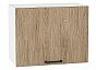 Шкаф верхний горизонтальный Флэт Natural Casella Oak 2S/Белый 458*600*318
