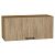 Шкаф верхний горизонтальный Флэт Natural Casella Oak 2S/Дуб Вотан 358*800*318