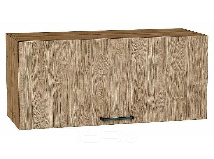 Шкаф верхний горизонтальный Флэт Natural Casella Oak 2S/Дуб Вотан 358*800*318