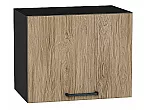 Шкаф верхний горизонтальный Флэт Natural Casella Oak 2S/Graphite 358*450*318