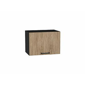 Шкаф верхний горизонтальный Флэт Natural Casella Oak 2S/Graphite 358*500*318
