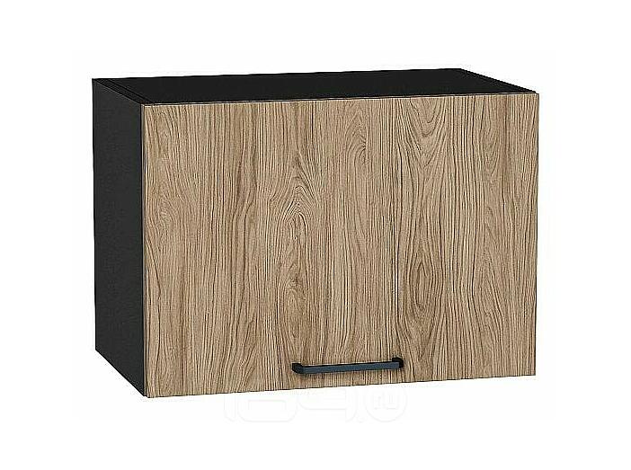 Шкаф верхний горизонтальный Флэт Natural Casella Oak 2S/Graphite 358*500*318