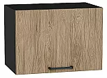Шкаф верхний горизонтальный Флэт Natural Casella Oak 2S/Graphite 358*500*318
