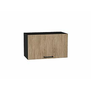 Шкаф верхний горизонтальный Флэт Natural Casella Oak 2S/Graphite 358*600*318