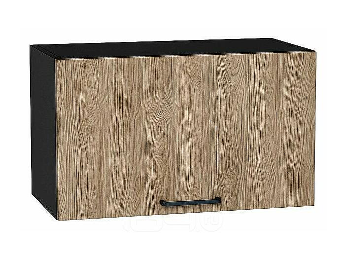 Шкаф верхний горизонтальный Флэт Natural Casella Oak 2S/Graphite 358*600*318