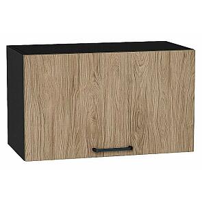 Шкаф верхний горизонтальный Флэт Natural Casella Oak 2S/Graphite 358*600*318