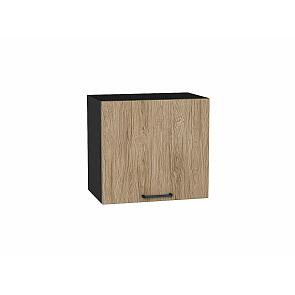 Шкаф верхний горизонтальный Флэт Natural Casella Oak 2S/Graphite 458*500*318