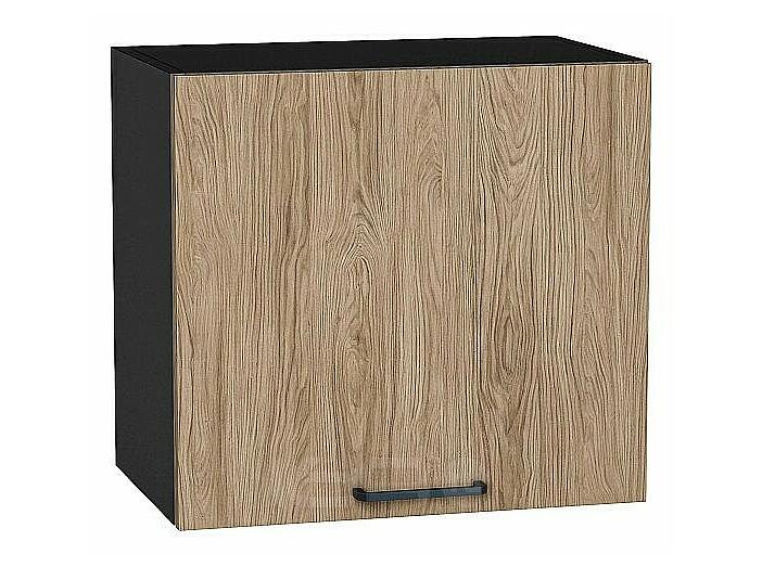 Шкаф верхний горизонтальный Флэт Natural Casella Oak 2S/Graphite 458*500*318