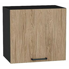 Шкаф верхний горизонтальный Флэт Natural Casella Oak 2S/Graphite 458*500*318
