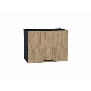 Шкаф верхний горизонтальный Флэт Natural Casella Oak 2S/Graphite 458*600*318