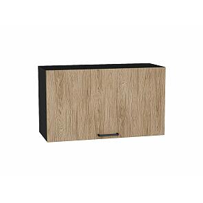 Шкаф верхний горизонтальный Флэт Natural Casella Oak 2S/Graphite 458*800*318