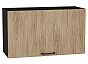 Шкаф верхний горизонтальный Флэт Natural Casella Oak 2S/Graphite 458*800*318