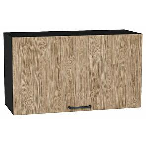 Шкаф верхний горизонтальный Флэт Natural Casella Oak 2S/Graphite 458*800*318
