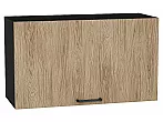 Шкаф верхний горизонтальный Флэт Natural Casella Oak 2S/Graphite 458*800*318
