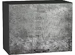Шкаф верхний горизонтальный Флэт Temple Stone 2S/Graphite 460*600*318