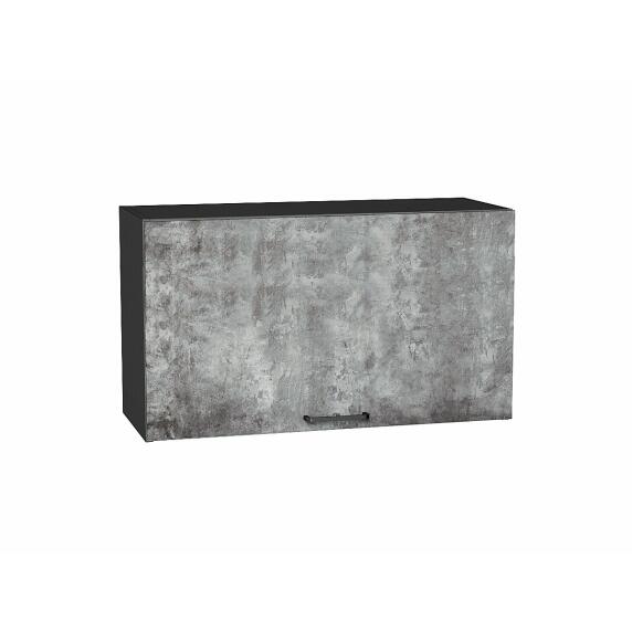Шкаф верхний горизонтальный Флэт Temple Stone 2S/Graphite 460*800*318