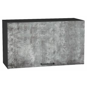 Шкаф верхний горизонтальный Флэт Temple Stone 2S/Graphite 460*800*318