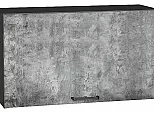 Шкаф верхний горизонтальный Флэт Temple Stone 2S/Graphite 460*800*318