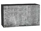Шкаф верхний горизонтальный Флэт Temple Stone 2S/Graphite 460*800*318