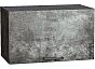 Шкаф верхний горизонтальный Флэт Temple Stone 2S/Graphite 358*600*318
