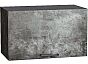 Шкаф верхний горизонтальный Флэт Temple Stone 2S/Graphite 358*600*318