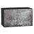 Шкаф верхний горизонтальный Флэт Temple Stone 2S/Graphite 358*600*318