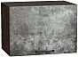 Шкаф верхний горизонтальный Флэт Temple Stone 2S/Graphite 358*500*318