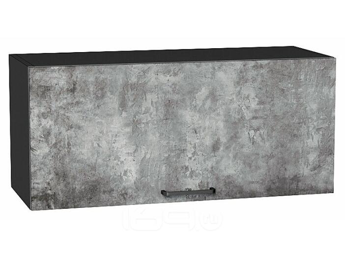 Шкаф верхний горизонтальный Флэт Temple Stone 2S/Graphite 358*800*318