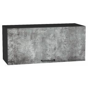 Шкаф верхний горизонтальный Флэт Temple Stone 2S/Graphite 358*800*318