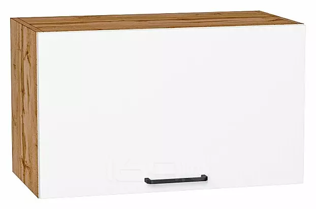 Шкаф верхний горизонтальный Флэт White In 2S/Дуб Вотан 358*600*318