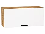 Шкаф верхний горизонтальный Флэт White In 2S/Дуб Вотан 358*800*318