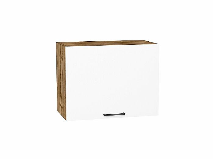 Шкаф верхний горизонтальный Флэт White In 2S/Дуб Вотан 460*600*318