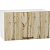 Шкаф верхний горизонтальный Флэт Wotan Oak 2S/Белый 358*600*318