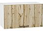 Шкаф верхний горизонтальный Флэт Wotan Oak 2S/Белый 358*600*318