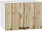Шкаф верхний горизонтальный Флэт Wotan Oak 2S/Белый 358*500*318