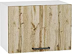 Шкаф верхний горизонтальный Флэт Wotan Oak 2S/Белый 358*500*318