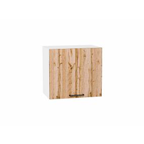 Шкаф верхний горизонтальный Флэт Wotan Oak 2S/Белый 460*500*318