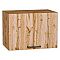 Шкаф верхний горизонтальный Флэт Wotan Oak 2S/Дуб Вотан 358*500*318