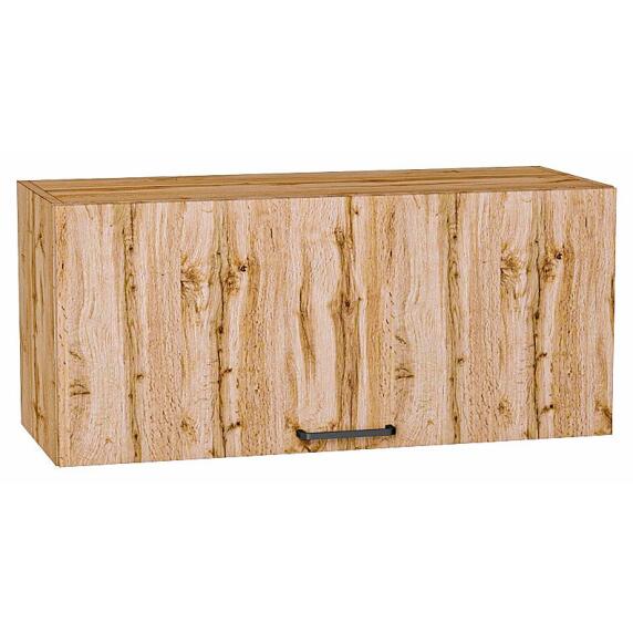 Шкаф верхний горизонтальный Флэт Wotan Oak 2S/Дуб Вотан 358*800*318