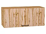 Шкаф верхний горизонтальный Флэт Wotan Oak 2S/Дуб Вотан 358*800*318