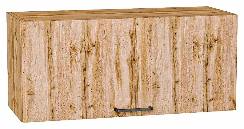Шкаф верхний горизонтальный Флэт Wotan Oak 2S/Дуб Вотан 358*800*318