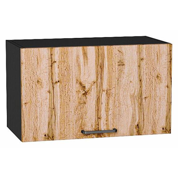 Шкаф верхний горизонтальный Флэт Wotan Oak 2S/Graphite 358*600*318
